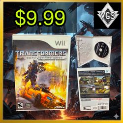 *RETRO* Transformers: Dark of the Moon – Stealth Force Edition (Nintendo Wii, 2011)