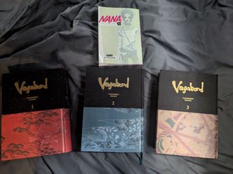4 manga books  (read desc)
