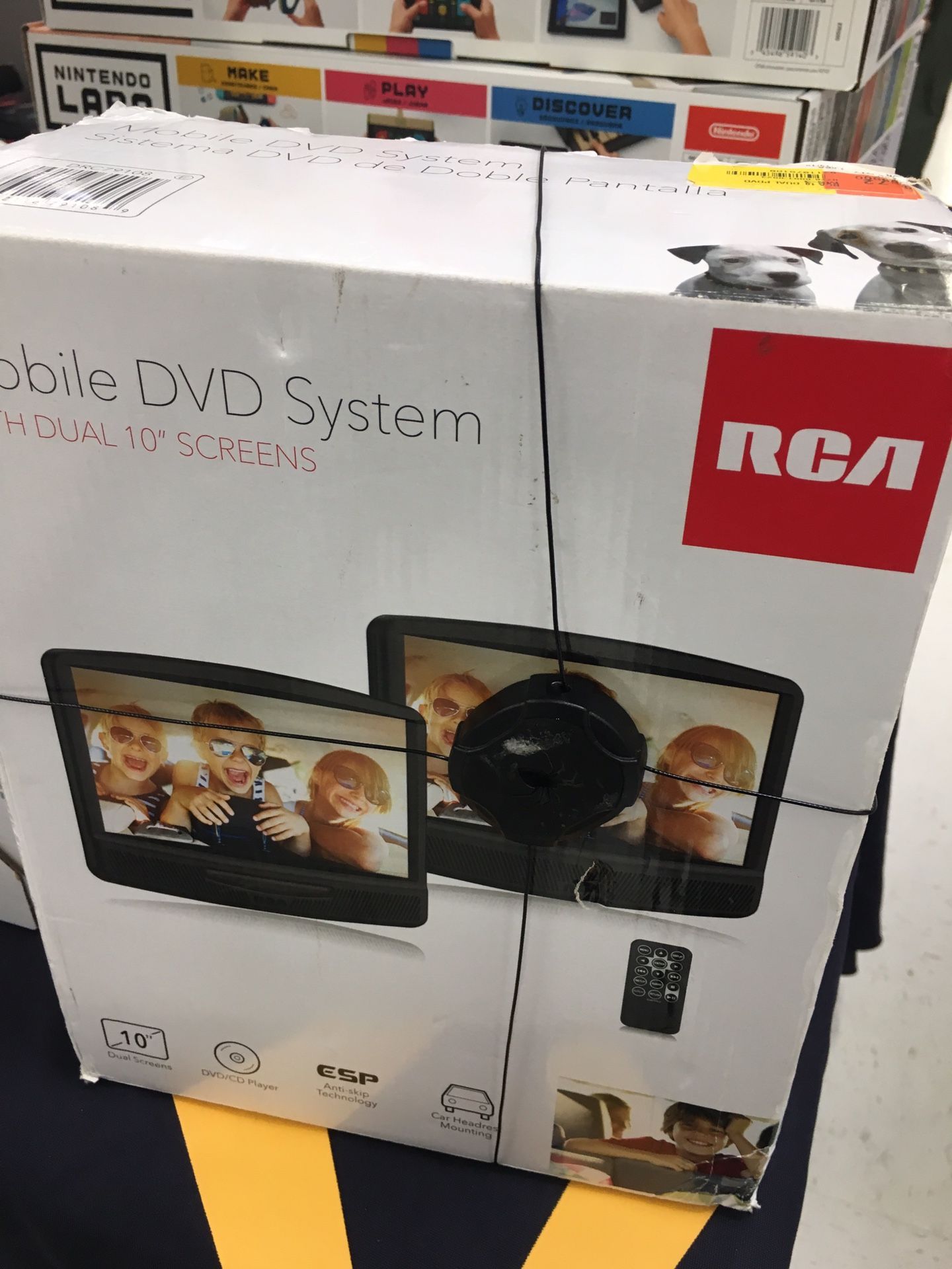 10 inch screens dvd system brand new in box