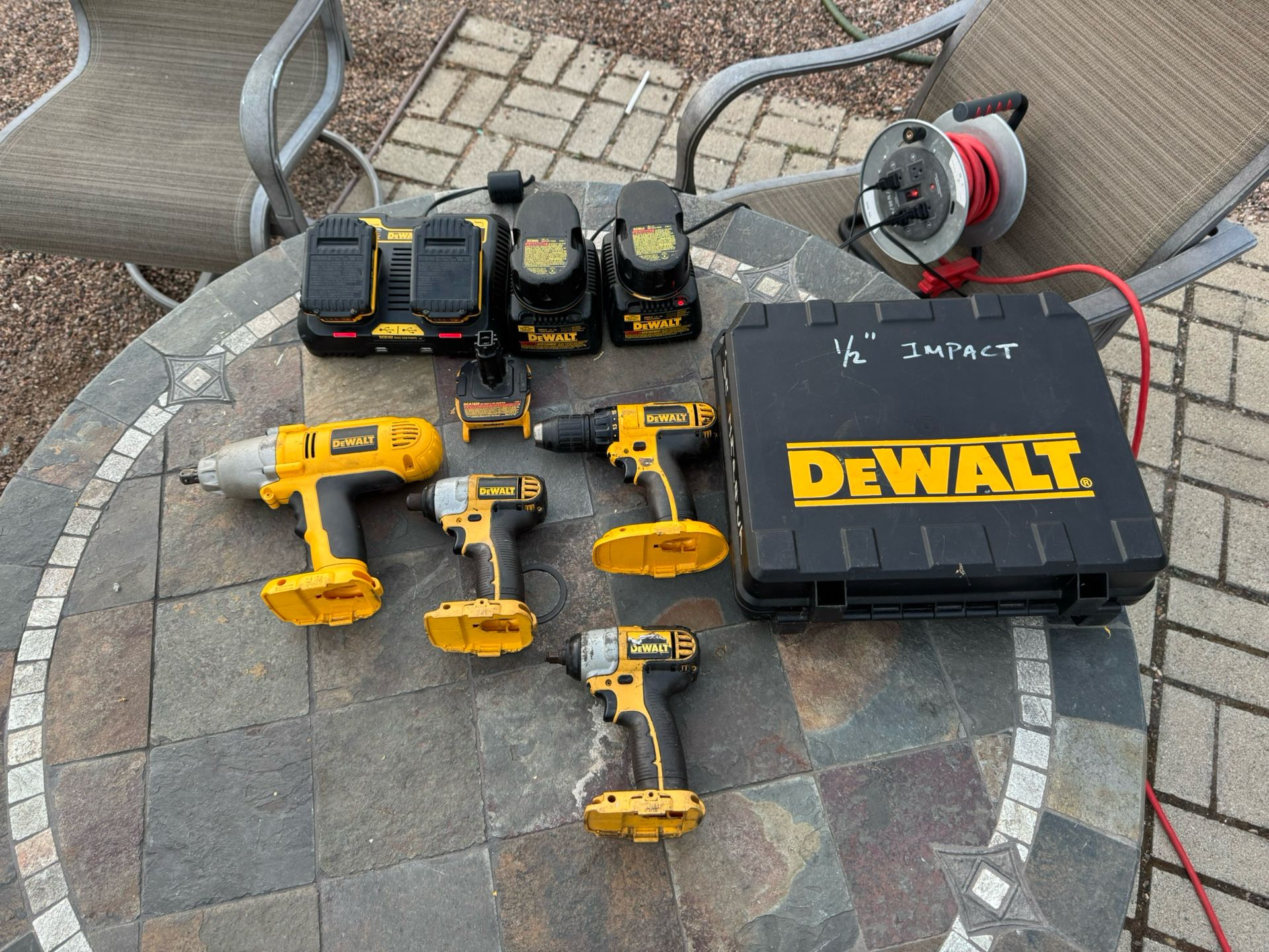 Dewalt Power tool Set With Batteries