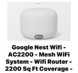 2 - Google Nest WiFi Routers