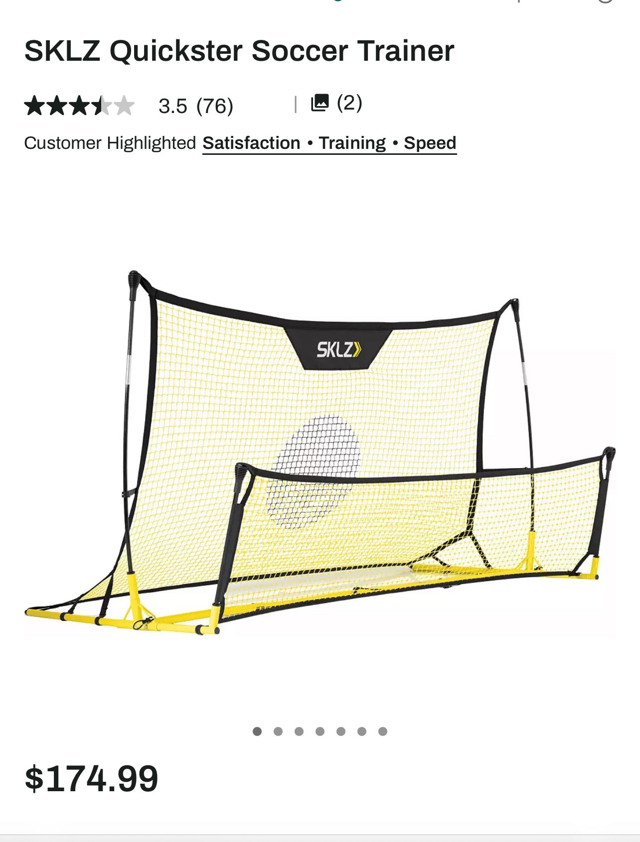 SKLZ Quickster Soccer Trainer