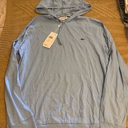 Cute hoodie unisex size L $30 new with tag hablo español.