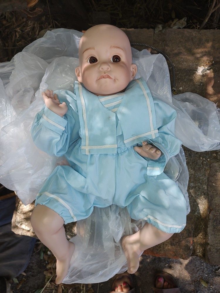 PORCELAIN BABY DOLL ~ Joey by Cindy Marschner Rolfe