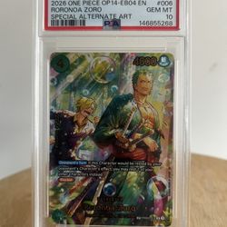 Op14 Zoro Sp PSA 10