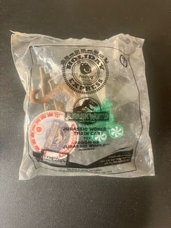 McDonalds 2017 Happy Meal Toy Holiday Express Jurassic World Train Car #7 Sealed