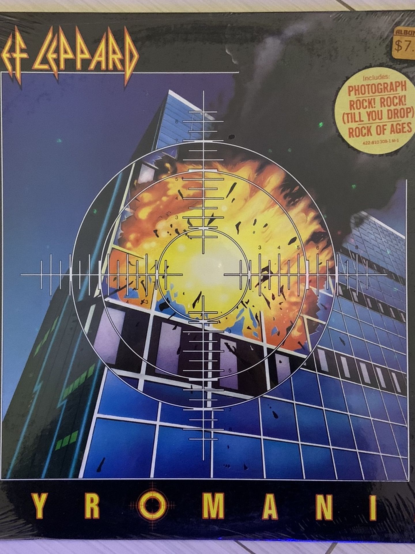 Def Leppard: Pyromania LP Vinyl