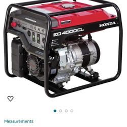 New Generator Honda Eg 4000