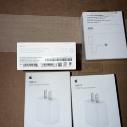 Apple 20W Wall Chargers