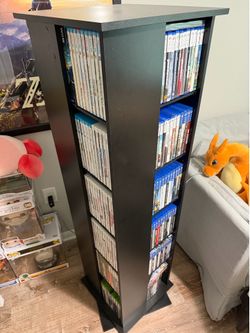 Spinning Media Stand
