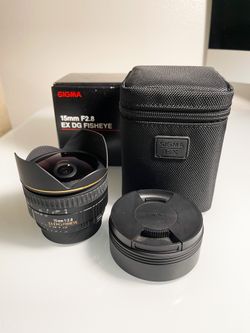Sigma 15mm f/2.8 EX DG Fisheye Lens for Nikon