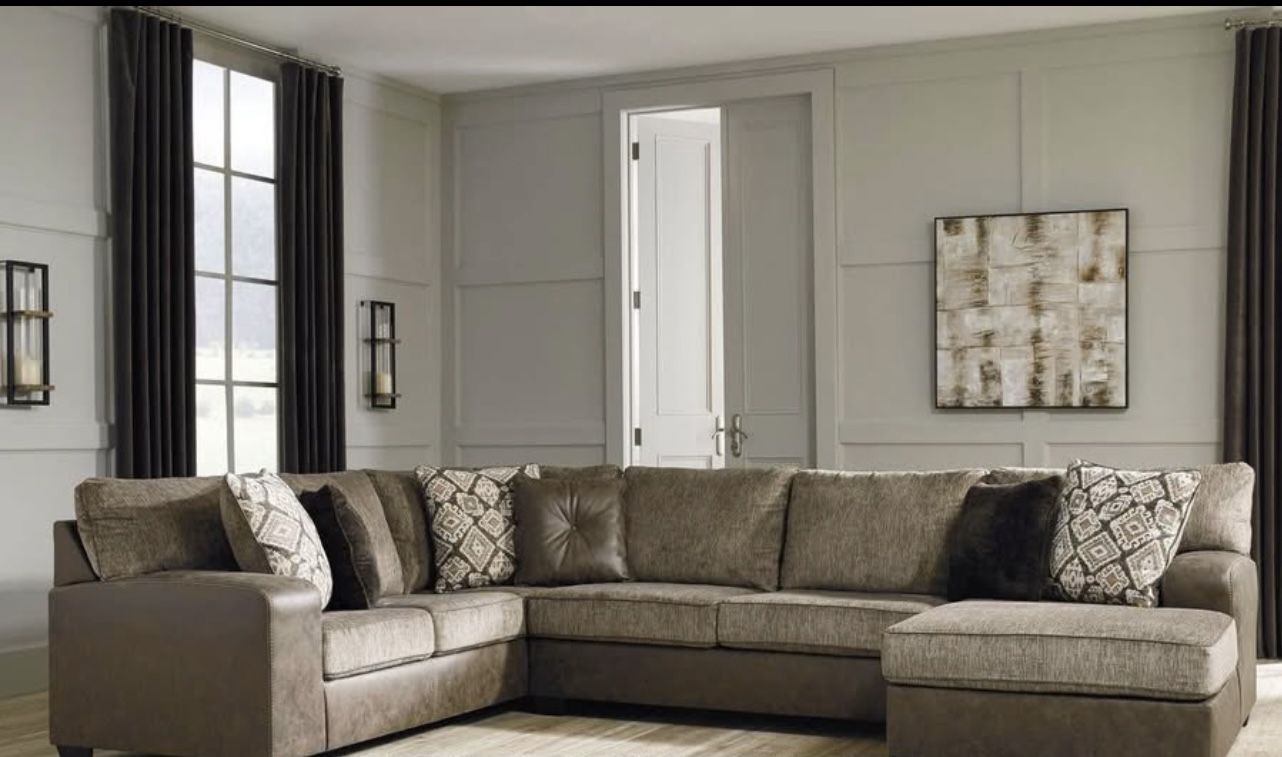 3 Piece Sectional With Ottoman