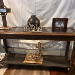 Narrow Console Table, 2-Tier