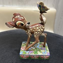 Disney’s Bambi Jim Shore Show Case Collection 5 Inches Tall 