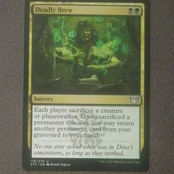 MTG 2021 Deadly Brew #176 Sorcery STX Strixhaven Magic The Gathering Card Game Wizards Of The Coast Collectible