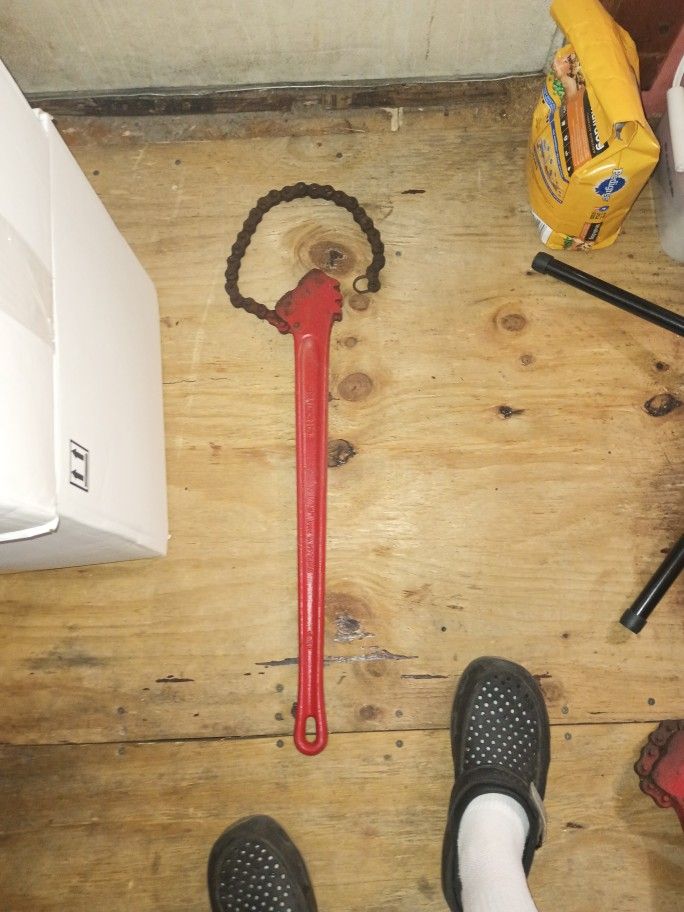 Rigid 3" Chain Wrench 