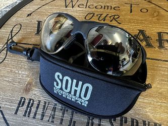 Soho Motorcycle Glasses Clear (night) Lens