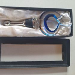 Blown Glass Bottle Stopper