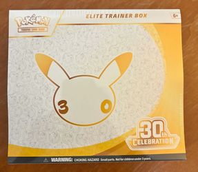 Pokemon 30th Celebration Elite Trainer Box