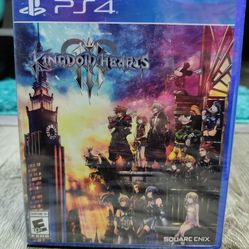 Kingdom Hearts III 3 Standard Edition PlayStation 4 PS4 Disney Video Game 