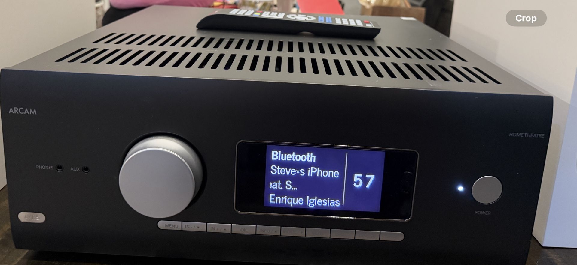 Arcam AVR5. 7.1 Surround integrated amp.