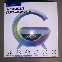 G Bluetooth Speaker Wireless IOS Charger & Alarm Clock