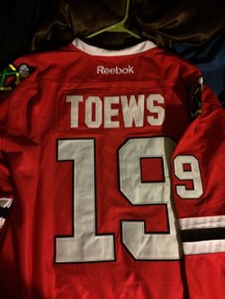 New Authentic Blackhawks jersey