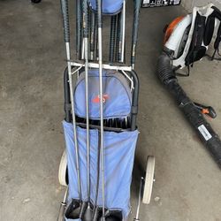 Make Offer Hold Clubs Left Handed