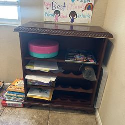 Free Wooden Wine Rack