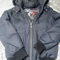 Moose Knuckle BALLISTIC BOMBER JACKET Navy