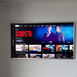 65” Samsung Frame TV with Gold Frame, $300