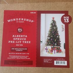 Alberta Pre Lit Christmas Tree