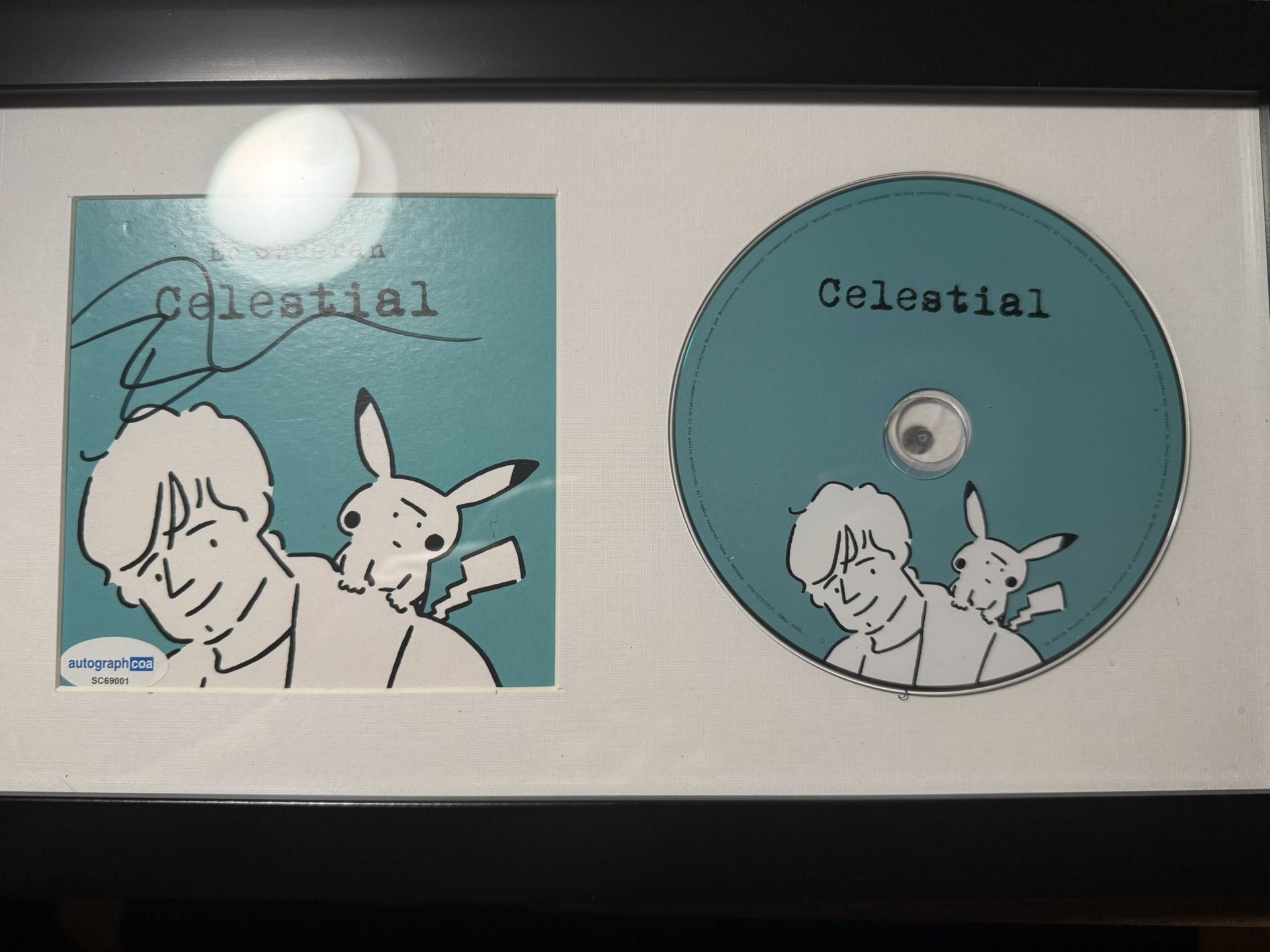 Ed Sheeran signed Album Cover - Framed