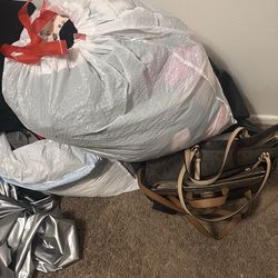 Clothes shoes bags