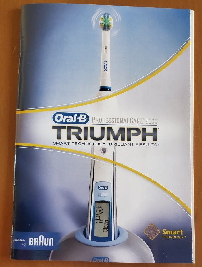 Electric Toothbrush Oral B Professional Care 9100 Triumph