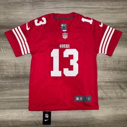 Youth Medium (Runs Big) #13 Brock Purdy San Francisco 49ers Jersey