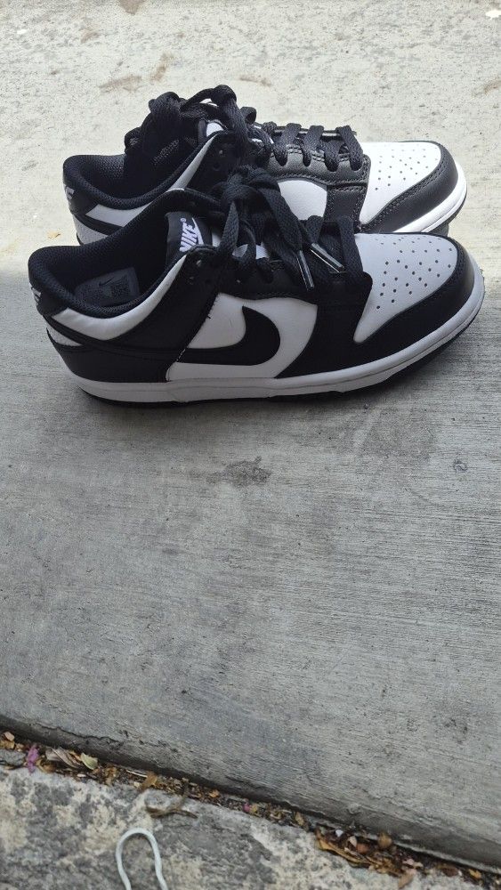 $50 Nike Dunk Panda Lows Kids 3.5 Y