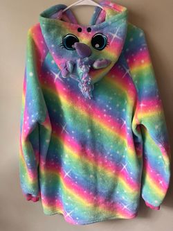 Rainbow unicorn sleep hoodie
