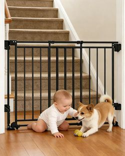 Extra Wide Baby Gate for Doorways 29" Tall Safety Gate for Kids