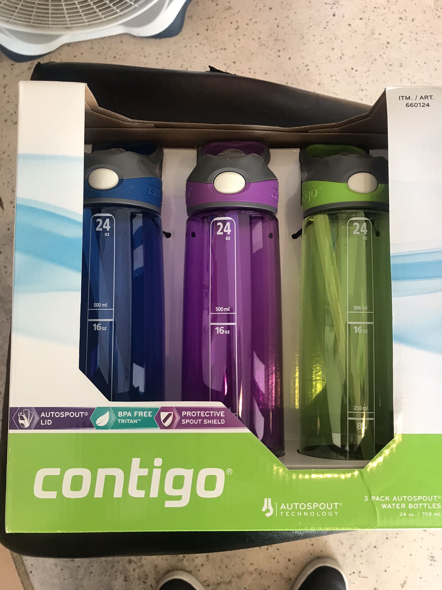 Contigo Water Bottle 3 Pack
