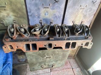 283 Chevy engine head