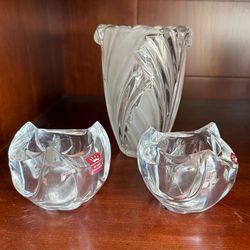 Vase and candle holder