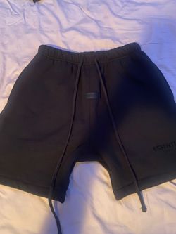 Black Essentials Shorts Size M