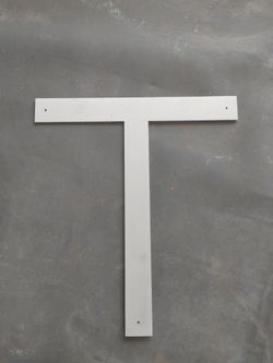 Stainless Steel Letter - T