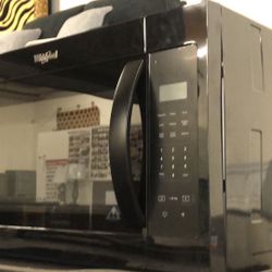 New black microwave oven whirlpool