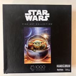 Buffalo Games Star Wars The Mandalorian Yoda - 1000 Piece Puzzle