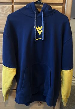 West Virginia Mountaineers Nike Sideline Hoodie Navy 2XL