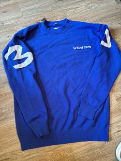 Mens blue venom sweater size xs