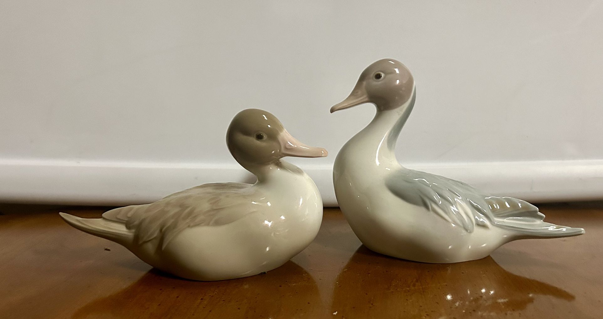 Lladro Pair Of Ducks Collectable Figurines