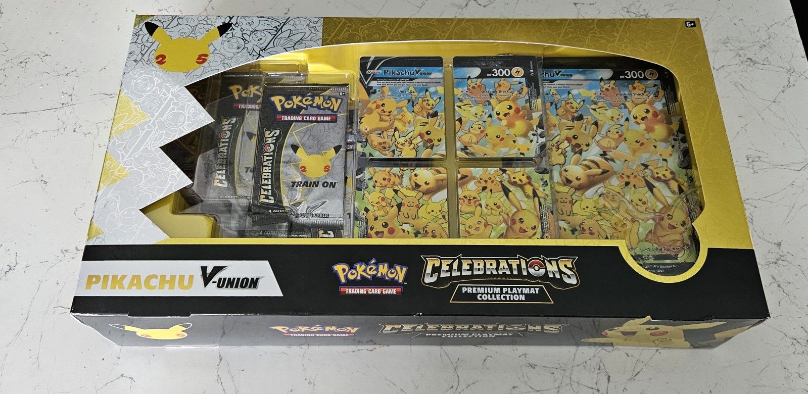 Celebrations Pikachu V-union Playmat Collection